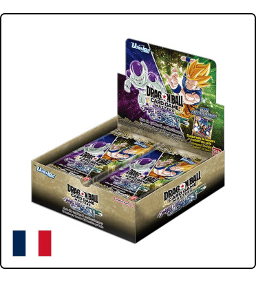 DISPLAY DE 24 BOOSTERS PRISMATIC CLASH BT28 DRAGON BALL SUPER / CARTE VF