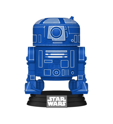 R2-D2 BLUEPRINT / STAR WARS / FIGURINE FUNKO POP