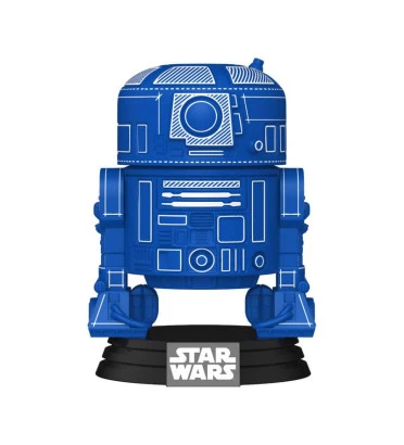 R2-D2 BLUEPRINT / STAR WARS / FIGURINE FUNKO POP