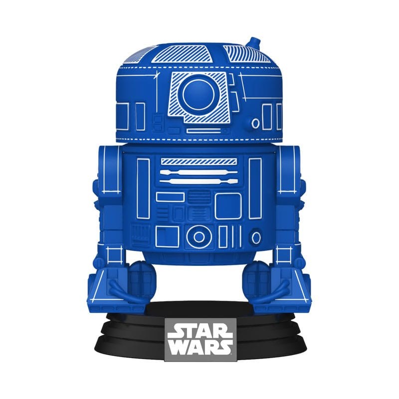 R2-D2 BLUEPRINT / STAR WARS / FIGURINE FUNKO POP