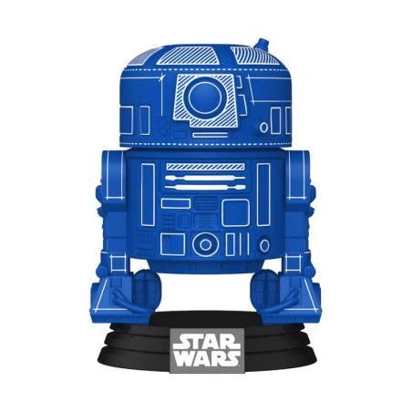 R2-D2 BLUEPRINT / STAR WARS / FIGURINE FUNKO POP