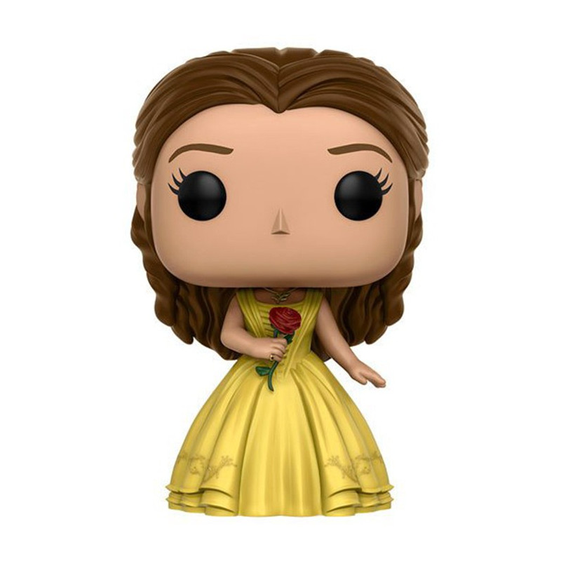 BELLE AVEC ROSE / LA BELLE ET LA BÊTE / FIGURINE FUNKO POP / BOITE ABIMEE