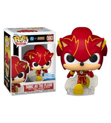SONIC AS THE FLASH / SONIC / FIGURINE FUNKO POP