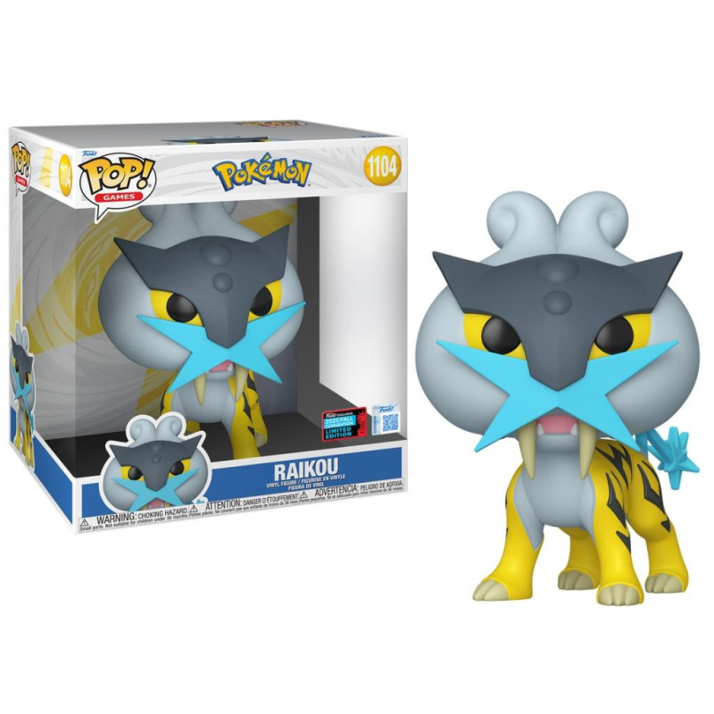 RAIKOU SUPER OVERSIZED / POKEMON / FIGURINE FUNKO POP / EXCLUSIVE NYCC 2025