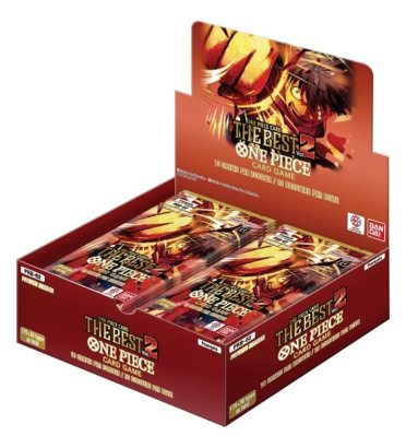 DISPLAY DE 20 BOOSTERS ONE PIECE PRB-02 THE BEST 2 / CARTE FRANCAISE