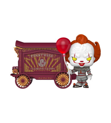 PENNYWISE AND WAGON / IT WELCOME TO DERRY / FIGURINE FUNKO POP