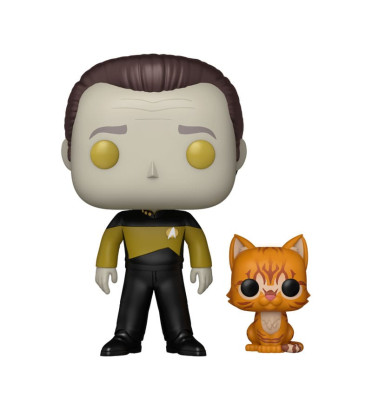 DATA WITH SPOT / STAR TREK / FIGURINE FUNKO POP