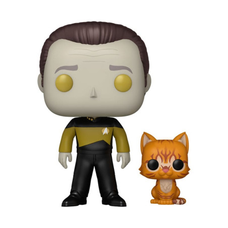 DATA WITH SPOT / STAR TREK / FIGURINE FUNKO POP