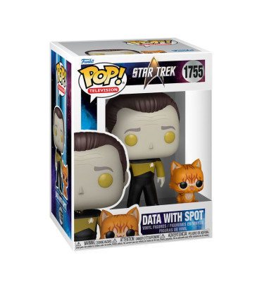 DATA WITH SPOT / STAR TREK / FIGURINE FUNKO POP