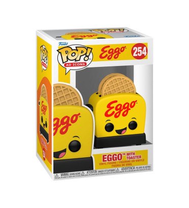 EGGO WITH TOASTER / EGGO / FIGURINE FUNKO POP