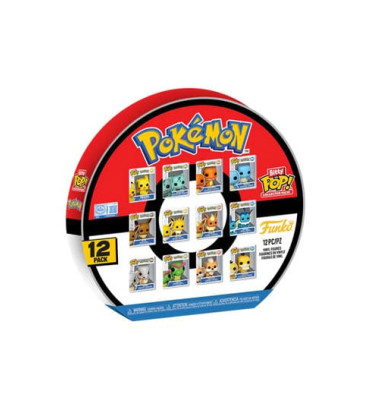 DIPLAY DE 12 FIGURINES POKEMON / FUNKO BITTY POP DIPLAY DE 12 FIGURINES POKEMON / FUNKO BITTY POP