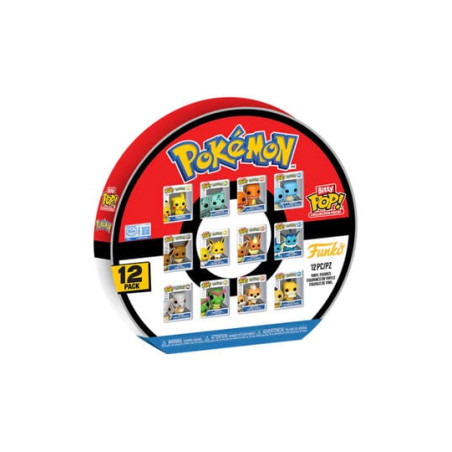DIPLAY DE 12 FIGURINES POKEMON / FUNKO BITTY POP