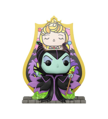 MALEFICENT GLASS / LA BELLE AU BOIS DORMANT / FIGURINE FUNKO POP