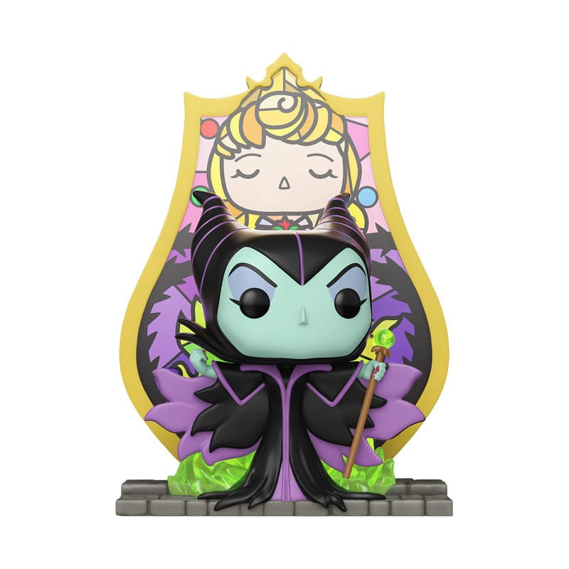 MALEFICENT GLASS / LA BELLE AU BOIS DORMANT / FIGURINE FUNKO POP