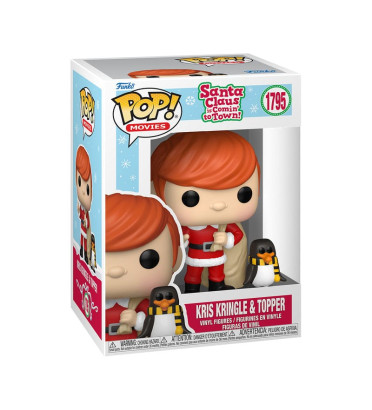 KRIS KRINGLE AND TOPPER / SANTA CLAUS / FIGURINE FUNKO POP