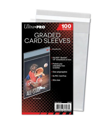 GRADED CARD SLEEVE X100 / ULTRA PRO