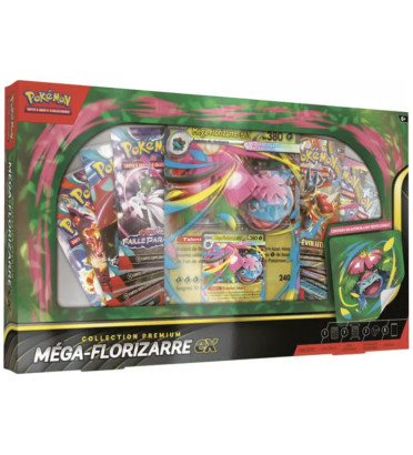COLLECTION PREMIUM MEGA FLORIZARRE EX / CARTE POKEMON VF