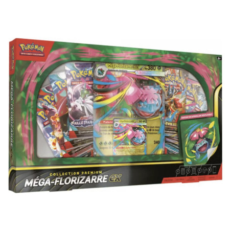 COLLECTION PREMIUM MEGA FLORIZARRE EX / CARTE POKEMON VF