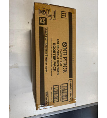 CASE ONE PIECE OP-09 LES NOUVEAUX EMPEREURS / CARTE ONE PIECE VF