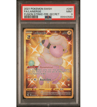 CARTE LAINERGIE POING DE FUSION 280/264 / PSA 9