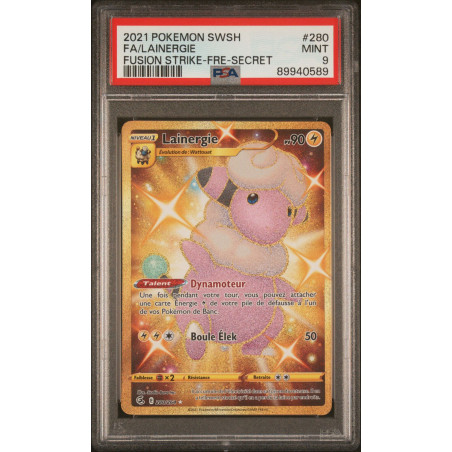CARTE LAINERGIE POING DE FUSION 280/264 / PSA 9