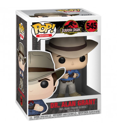 DR ALAN GRANT / JURASSIC PARK / FIGURINE FUNKO POP