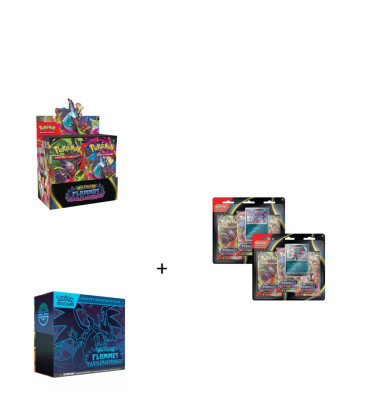 BUNDLE 1 ETB + 1 DISPLAY + 2 TRIPACK ME-02 / CARTE POKEMON VF