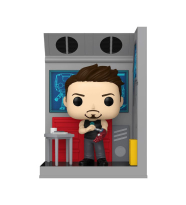 TONY STARK IN HIS WORKSHOP / IRON MAN / FIGURINE FUNKO POP