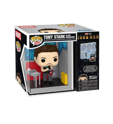 TONY STARK IN HIS WORKSHOP / IRON MAN / FIGURINE FUNKO POP TONY STARK IN HIS WORKSHOP / IRON MAN / FIGURINE FUNKO POP