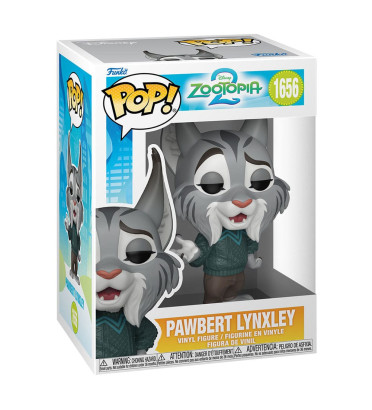 PAWBERT LYNXLEY / ZOOTOPIA 2 / FIGURINE FUNKO POP