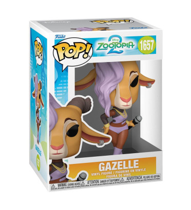 GAZELLE / ZOOTOPIA 2 / FIGURINE FUNKO POP GAZELLE / ZOOTOPIA 2 / FIGURINE FUNKO POP