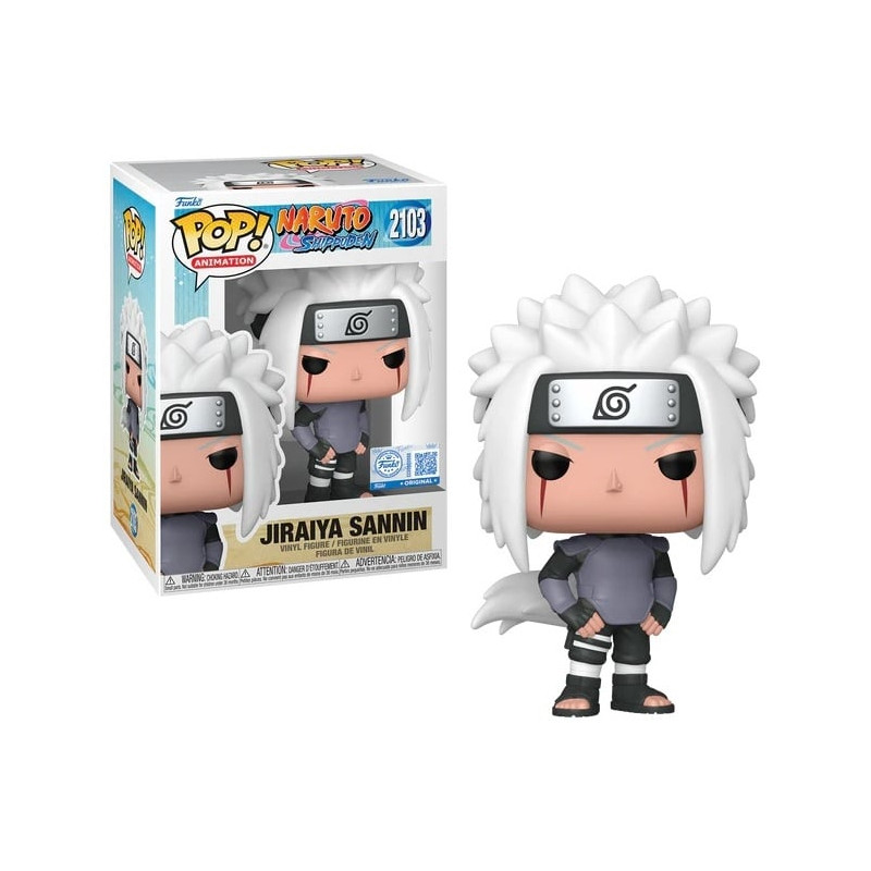 JIRAYA SANNIN / NARUTO / FIGURINE FUNKO POP / EXCLUSIVE SPECIAL EDITION