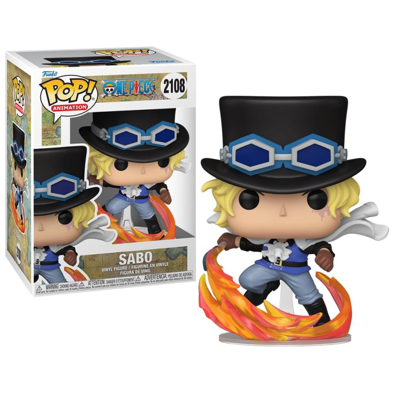 SABO FLAMME / ONE PIECE / FIGURINE FUNKO POP
