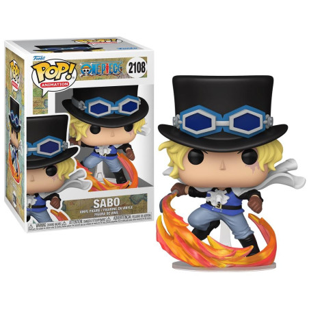 SABO FLAMME / ONE PIECE / FIGURINE FUNKO POP