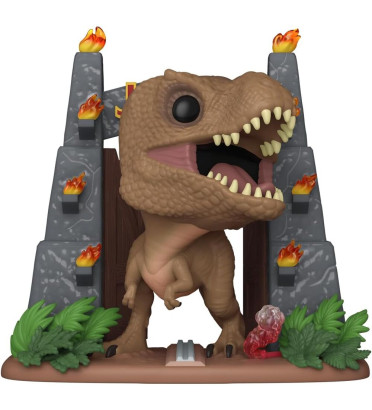 TYRANNOSAURUS REX WITH GATES / JURASSIC PARK / FIGURINE FUNKO POP / EXCLUSIVE SPECIAL EDITION