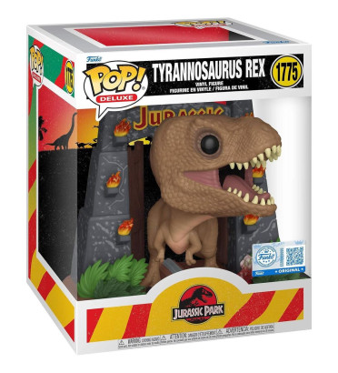TYRANNOSAURUS REX WITH GATES / JURASSIC PARK / FIGURINE FUNKO POP / EXCLUSIVE SPECIAL EDITION
