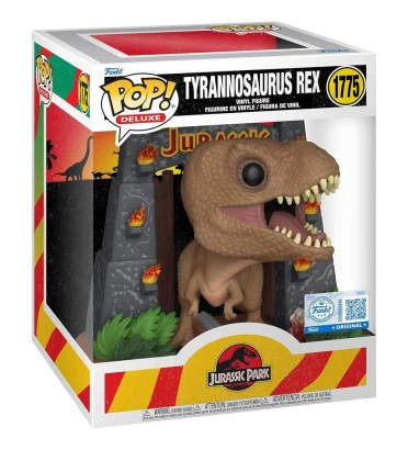 TYRANNOSAURUS REX WITH GATES / JURASSIC PARK / FIGURINE FUNKO POP / EXCLUSIVE SPECIAL EDITION TYRANNOSAURUS REX WITH GATES / JURASSIC PARK / FIGURINE FUNKO POP / EXCLUSIVE SPECIAL EDITION