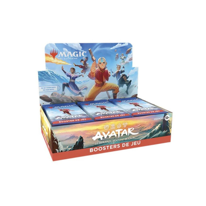 DISPLAY DE 30 BOOSTERS MAGIC AVATAR LES MAITRES DE L'AIR / CARTE VF