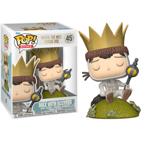 MAX WITH SCEPTER / WHERE THE WILD THINGS ARE / FIGURINE FUNKO POP