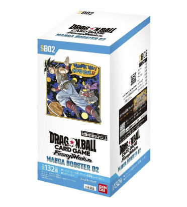 DISPLAY DE 24 BOOSTERS DRAGON BALL FUSION WORLD SB02 / CARTE JAPONAISE
