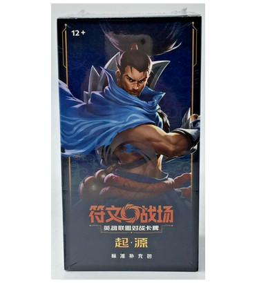DISPLAY DE 24 BOOSTERS SLIM RIFTBOUND SET 1 ORIGINS / CARTE CHINOISE