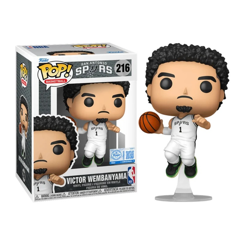 VICTOR WEMBANYAMA ALT / SPURS / FIGURINE FUNKO POP / EXCLUSIVE SPECIAL EDITION