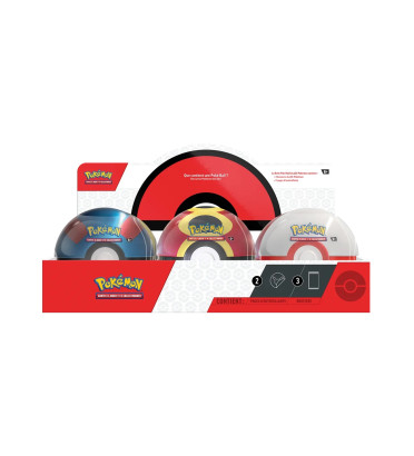 DISPLAY 6 POKEBALL DECEMBRE 2025 / CARTE POKEMON VF