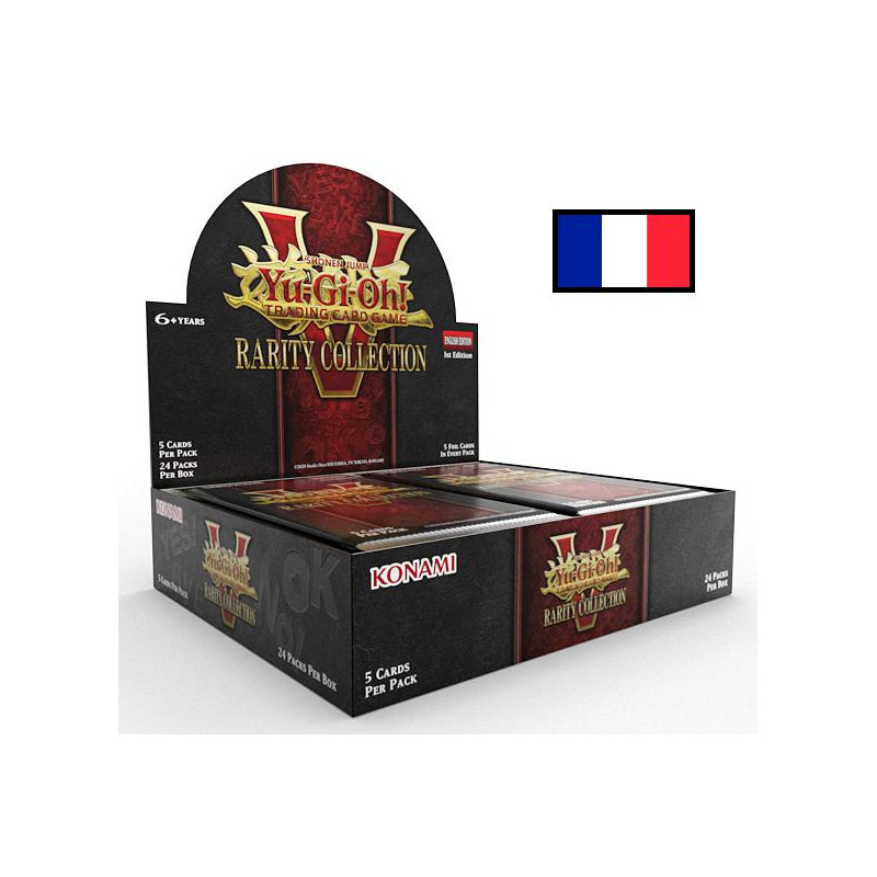 BOITE DE 24 BOOSTERS RARITY COLLECTION 5 / CARTE YU-GI-OH VF