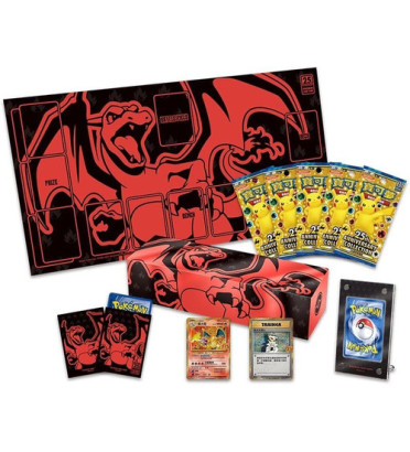 COFFRET DRACAUFEU 25TH ANNIVERSARY COLLECTOR / CARTE POKEMON CHINOISE