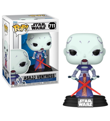 ASAJJ VENTRESS / STAR WARS THE CLONE WARS / FIGURINE FUNKO POP