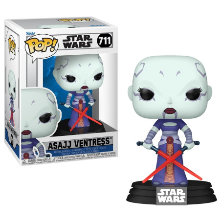 ASAJJ VENTRESS / STAR WARS THE CLONE WARS / FIGURINE FUNKO POP