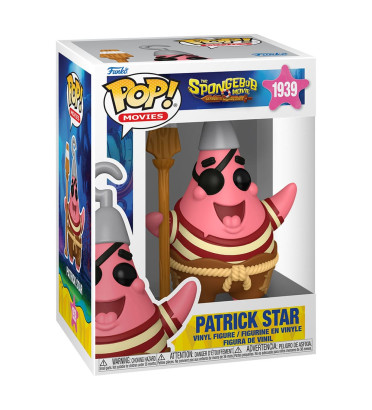 PATRICK STAR PIRATE / BOB L'EPONGE / FIGURINE FUNKO POP