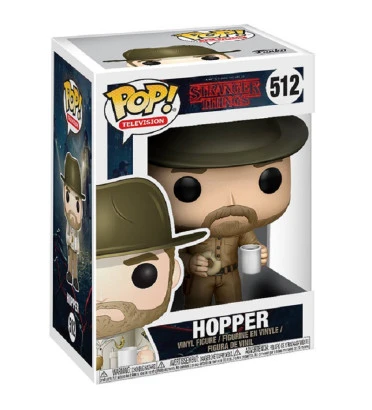 HOPPER / STRANGER THINGS / FIGURINE FUNKO POP HOPPER / STRANGER THINGS / FIGURINE FUNKO POP