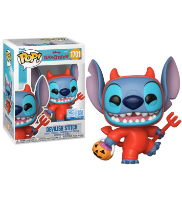 DEVILISH STITCH / LILO ET STITCH / FIGURINE FUNKO POP / EXCLUSIVE SPECIAL EDITION DEVILISH STITCH / LILO ET STITCH / FIGURINE FUNKO POP / EXCLUSIVE SPECIAL EDITION